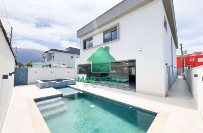 Sobrado novo e mobiliado no condomínio costa nova – 5 suítes, piscina, área gourmet e acabamento premium