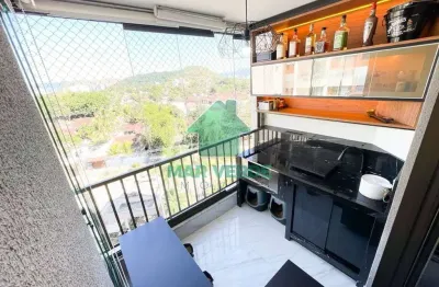 Apto impecável 2 dormitórios (1 suíte) à venda no condomínio martim praia club – 56 m², mobiliado e equipado, vista livre – caraguatatuba/sp