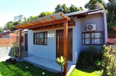 Casa com 3 dormitórios à venda, 92 m² por r$ 550.000,00 - sol nascente - estância velha/rs