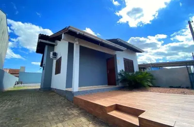 Casa com 2 dormitórios à venda, 60 m² por r$ 380.000,00 - lago azul - estância velha/rs