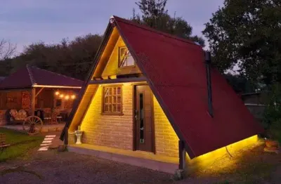 Casa com 1 dormitório à venda, 80 m² por r$ 277.000,00 - rincao da saudade - estância velha/rs