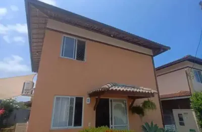 Casa em condomínio para venda em camaçari, boa união (abrantes), 3 dormitórios, 1 suíte, 3 banheiros, 3 vagas