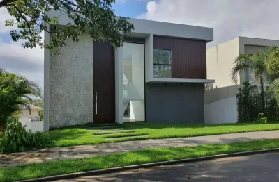 Casa em condomínio fechado com 4 quartos à venda na Avenida Alphaville, 01, Alphaville (Abrantes), Camaçari
