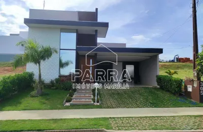 Vende-se residência no cond. verana parque alvorada - marilia/sp