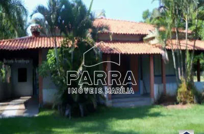 Vende-se chácara no chácaras e sitios  recreio letícia l - marilia/sp