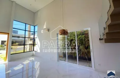 Vende-se residência no cond. garden park - marilia/sp