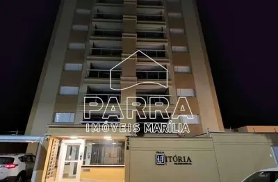 Vende-se apartamento no edificio villa vitoria - marilia/sp