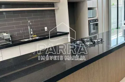 Vende-se residência no cond. terras da fazenda - marilia/sp
