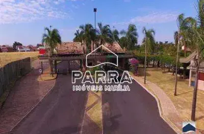 Terreno em condomínio fechado à venda no Residencial Vale Verde, Marília 