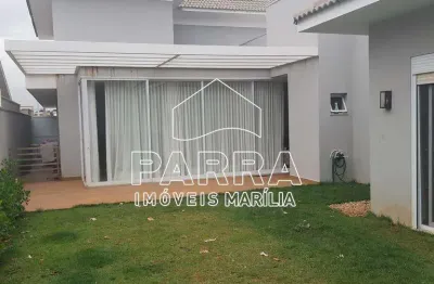 Vende-se residência no cond. pedra verde - marilia/sp