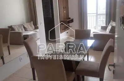 Vende-se apartamento no residencial limoeiros - marilia/sp