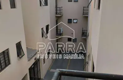 Vende-se apartamento no edifício residencial glória - marilia/sp