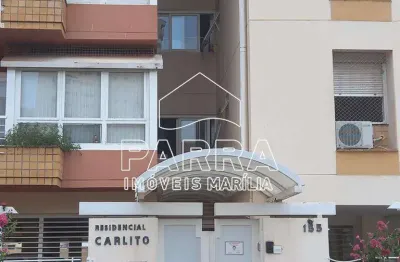 Vende-se apartamento no edifício carlitos - marilia/sp