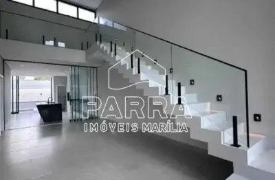 Vende-se residência no cond. verana parque alvorada - marilia/sp