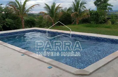 Vende-se chácara no estância santa barbara - marilia/sp