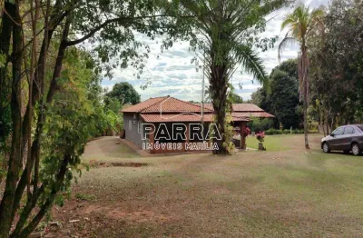 Vende-se chácara no sítios de recreio letícia (padre nóbrega) - marilia/sp