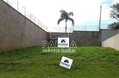 Terreno em condomínio fechado à venda no Jardim América, Marília 