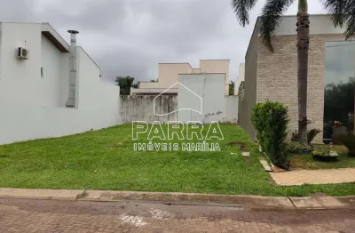 Terreno em condomínio fechado à venda no Residencial Vale Verde, Marília 