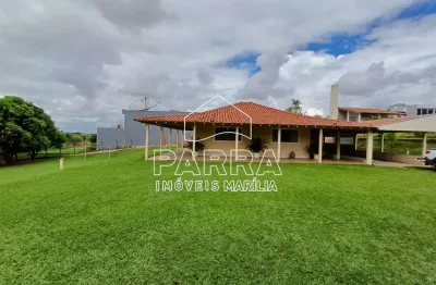 Vende-se chácara no estância santa barbara - marilia/sp