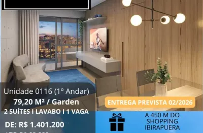 ️ moema eztec: 79m², 2 dorms – localização nobre ao lado do shopping ibirapuera | fev/26
