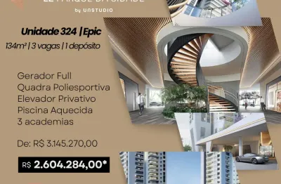Chácara santo antônio: 134m², 3 suítes – próx. parque da cidade, pronto p/ morar