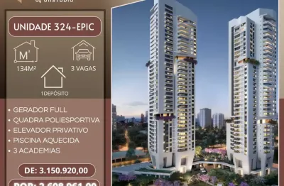 Chácara sto. antônio: 134m², 3 suítes e varanda gourmet – sofisticação ao lado do parque