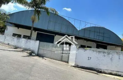 Galpão para alugar, 800 m² por r$ 18.678,36/mês - glebas - franco da rocha/sp
