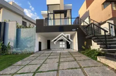 Casa com 3 dormitórios à venda, 245 m² por r$ 2.150.000,00 - jardim das minas - itupeva/sp