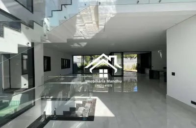 Casa com 4 dormitórios à venda, 555 m² por r$ 6.500.000 - tamboré 11 - santana de parnaíba/sp