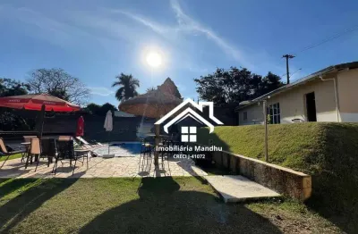 Chácara com 01 dormitório, 1000 m² - venda por r$ 798.000 ou aluguel por r$ 6.100/mês - cafezal vii - itupeva/sp