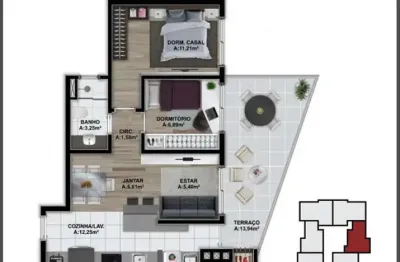 Apartamento com 2 quartos à venda no Imigrante, Farroupilha 