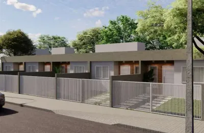 Excelentes casas geminadas em construção no loteamento felicità.