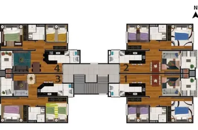 Apartamento com 2 quartos à venda na Nossa Senhora das Graças, Caxias do Sul 