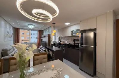 Lindo apartamento semimobiliado com 2 dormitórios - nossa senhora do rosário