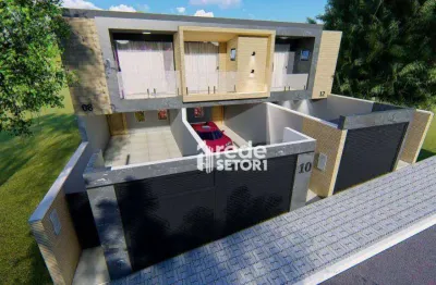 Casa com 3 quarrtos à venda, 118 m² por r$ 590.000 - recanto da mata - juiz de fora/mg