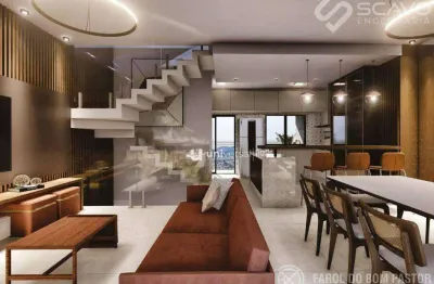 Casa triplex com 3 quartos, sendo 1 suíte à venda, 210 m² por r$ 990.000