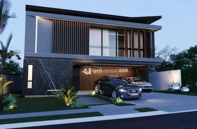 Casa com 4 suítes à venda, 360 m² por r$ 2.490.000 - alphaville 2 - juiz de fora/mg