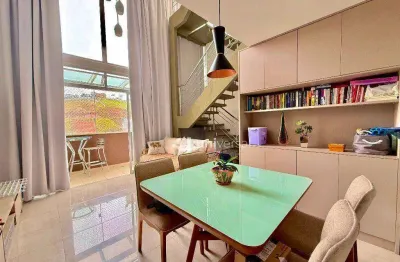 Cobertura com 1 quarto à venda, 130 m² por r$ 470.000 - são mateus - juiz de fora/mg