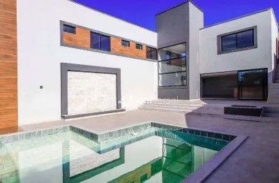 Living com ambientes integrados, 3 suítes, lazer com espaço gourmet e piscina à venda, 360 m² por r$ 1.690.000 - residencial alvim - juiz de fora/mg