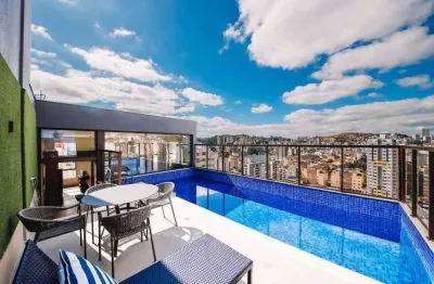Cobertura com 2 quartos, 2 vagas e lazer no rooftop à venda, 127 m² por r$ 878.000 - são mateus - juiz de fora/mg