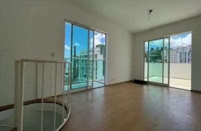 Cobertura com 1 quarto à venda, 78 m² por r$ 349.000 - morro da glória - juiz de fora/mg