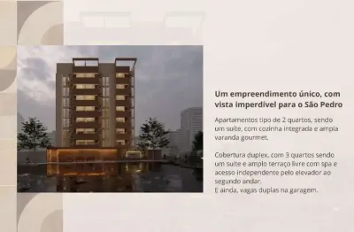 Cobertura com 3 quartos à venda, 130 m² por r$ 746.786 - são pedro - juiz de fora/mg