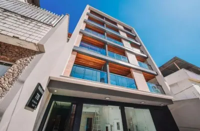 Studio com varanda e lazer no terraço à venda, 37 m² por r$ 260.000 - centro - juiz de fora/mg