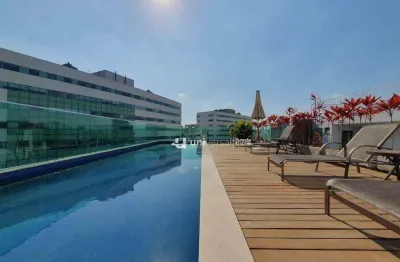 Studio com 1 quarto para alugar, 35 m² por r$ 1.650/mês - cascatinha - juiz de fora/mg