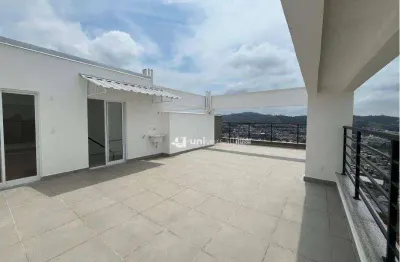 Cobertura com 3 quartos, 116 m² - venda por r$ 600.000,00 ou aluguel por r$ 2.500,00/mês - granbery - juiz de fora/mg