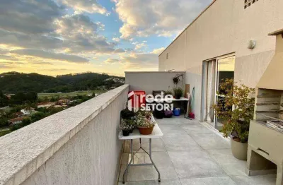 Cobertura com 2 quartos, 110 m² - venda por r$ 280.000 ou aluguel por r$1.500,00/mês - são pedro - juiz de fora/mg