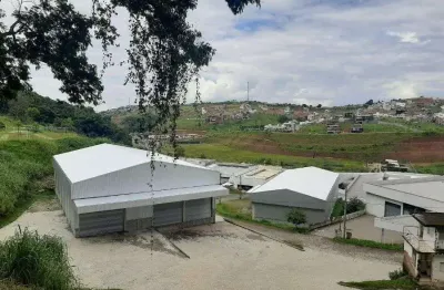 Galpão para alugar, 950 m² por r$ 20.000,00/mês - salvaterra - juiz de fora/mg