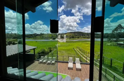 Casa rústica com vista para a represa – R$ 930 mil - Juiz de Fora MG