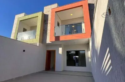 Casa para venda em macaé, jardim guanabara, 3 dormitórios, 1 suíte, 3 banheiros, 1 vaga