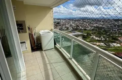 Apartamento mobiliado para locação em macaé, praia campista, 2 dormitórios, 1 suíte, 2 banheiros, 1 vaga